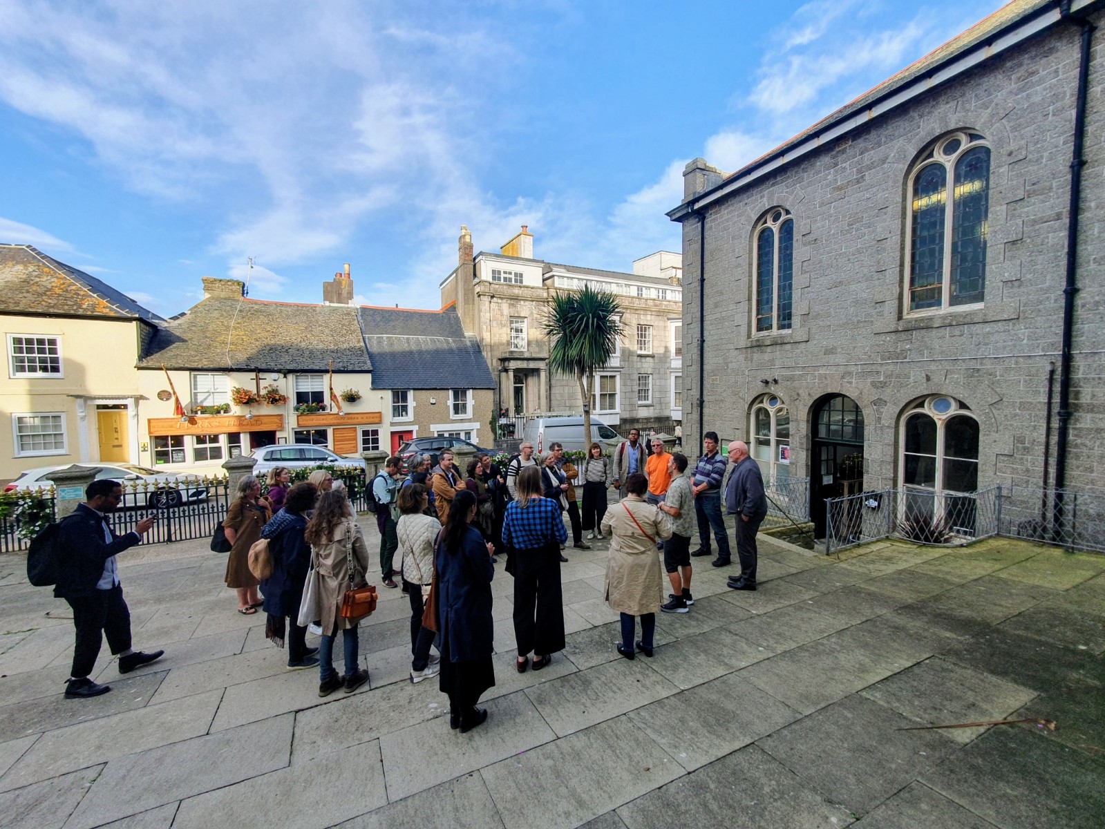 AHF Trustee visit to projects in Penzance